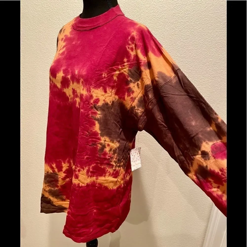NWT Free People Be Free Tye-Dye Tee